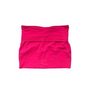 90s vintage low-rise micro mini skirt